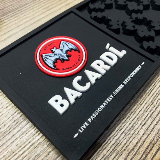 Bar Mat Bacardi Negro 60cm