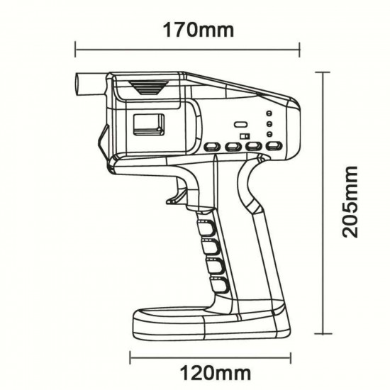 Pistola De Burbujas Hecha En China