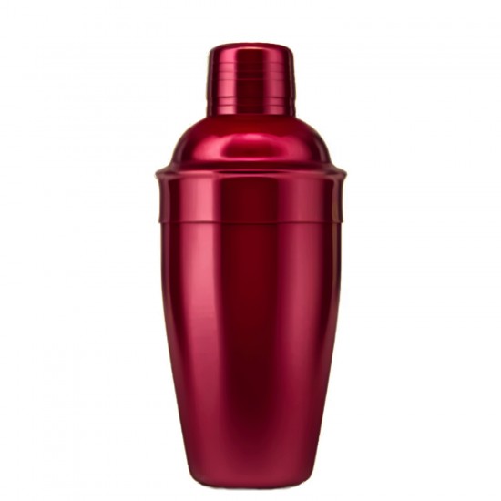 Coctelera Deluxe 550ml Roja