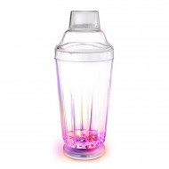 Coctelera Plástica Luces LED