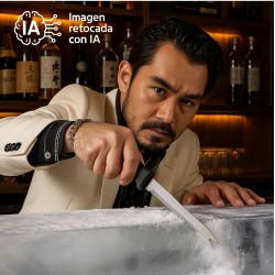 Cuchillo Sierra Bloques Hielo