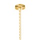 Cuchara Bar Luxury Disco 40cms Dorada