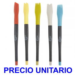 Brocha 3 Puntas Para Emplatar