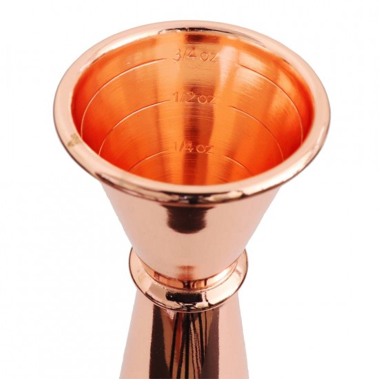 Jigger Luxury Japonés Cobre 2oz / 1oz