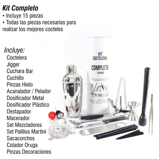 Kit Completo Coctelería