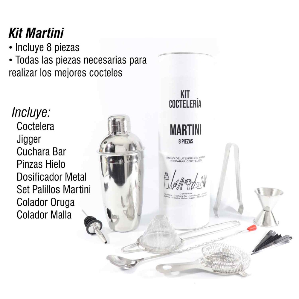Kit Martini Coctelería