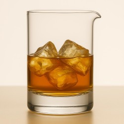 Mixing Glass Vidrio Liso 650ml