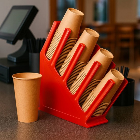 Organizador Vasos 4 Espacios