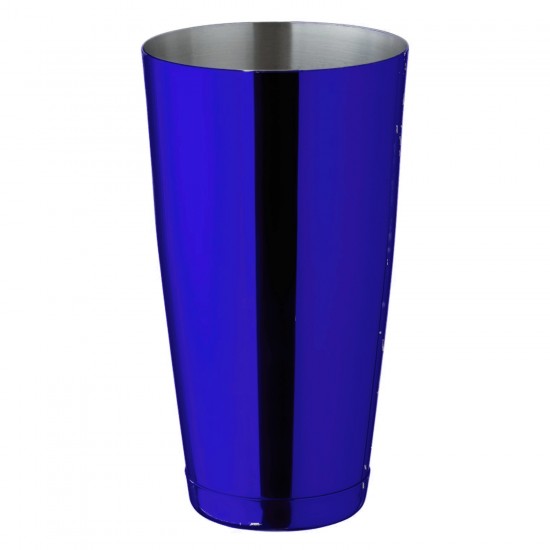 Coctelera Boston Tin 28oz Color Azul Contrapeso