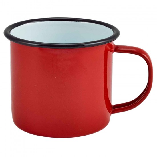 Taza Esmaltada 14oz Rojo