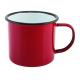 Taza Esmaltada 8oz Rojo