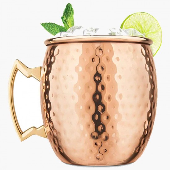 Vaso Moscow Mule Martillado 16oz