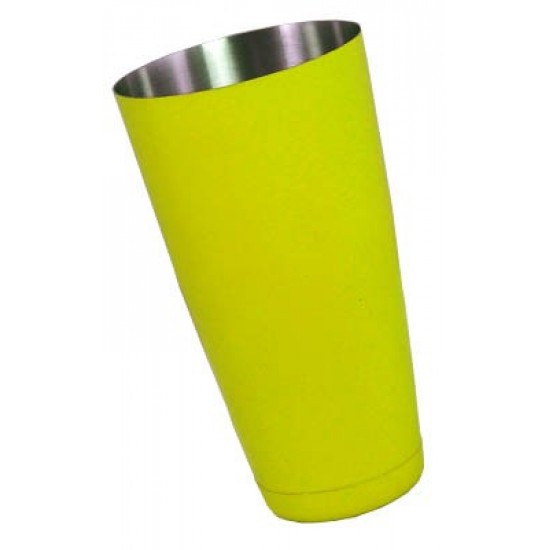 Coctelera Boston Tin 28oz Neon Amarillo Contrapeso