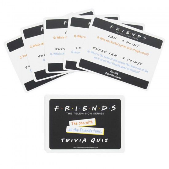 Juego Cartas Friends Trivia