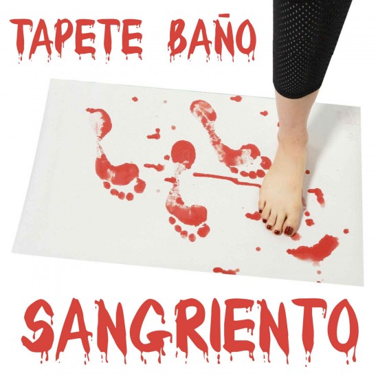 Tapete Baño Agua>Sangre
