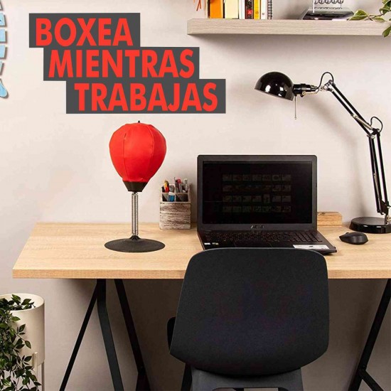 Juego Boxeo Mesa O Escritorio Anti Stress