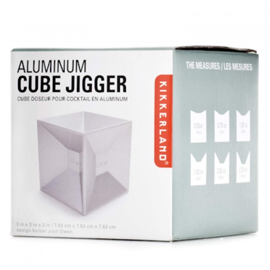 Jigger Cubo 6 Medidas