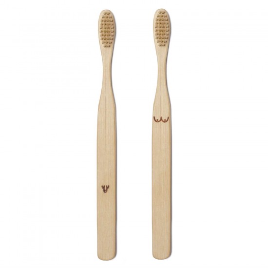 Cepillo Dientes Bamboo Pareja