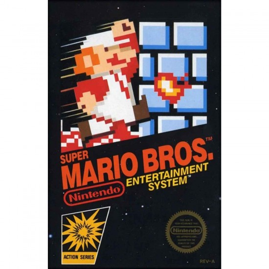 Afiche Super Mario Bros