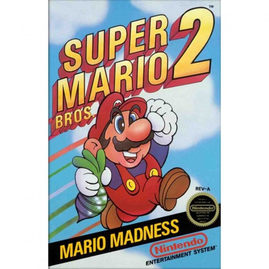 Afiche Super Mario Bros 2