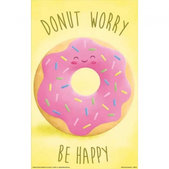 Afiche Donut Worry