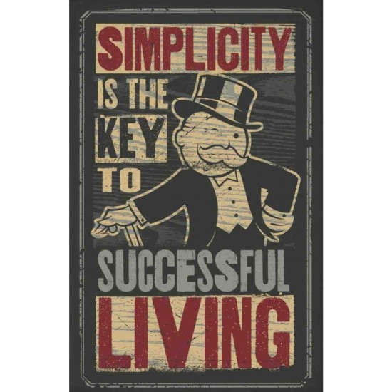 Afiche Monopolio Simplicity