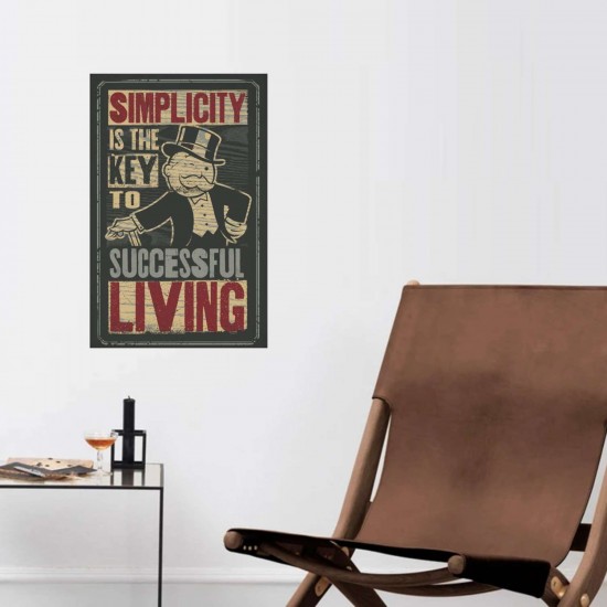Afiche Monopolio Simplicity