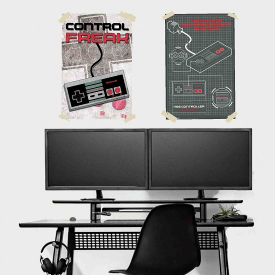 Afiche Nintendo Control Freak