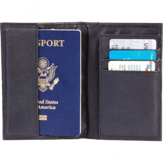 Funda de cuero para pasaporte