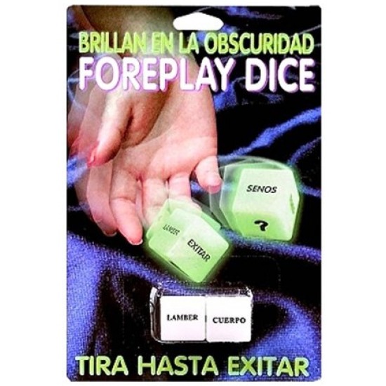 Juego Erotico Dados Brillan En Oscuridad