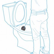 Meapunto: Calcomanias Sensitivas al Calor Para Inodoro