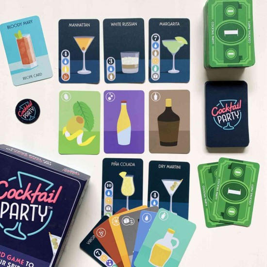 Juego Cartas Bartender Prepara Tus Cocteles